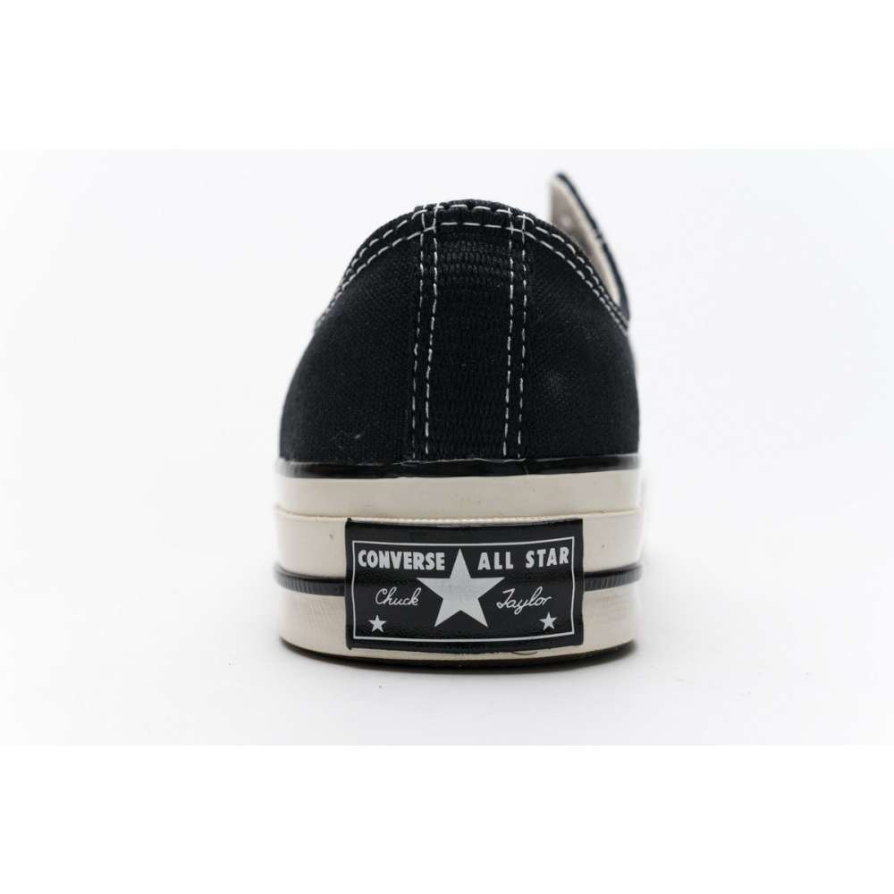 converse bajas negras
