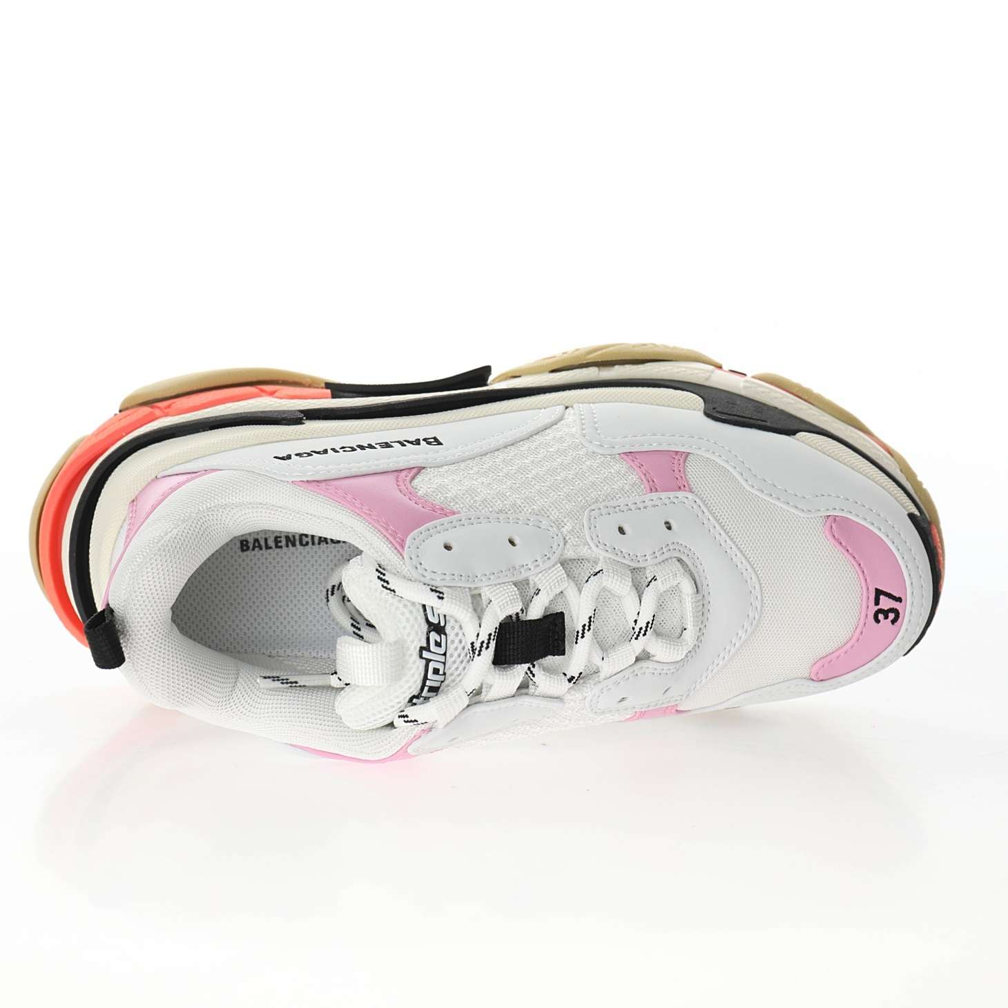 Alternative view of Balenciaga Triple S Pink