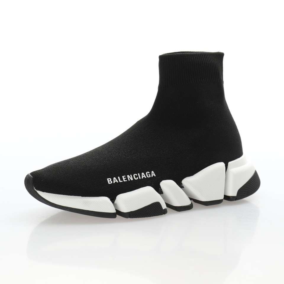 Alternative view of Balenciaga Speed Black & White