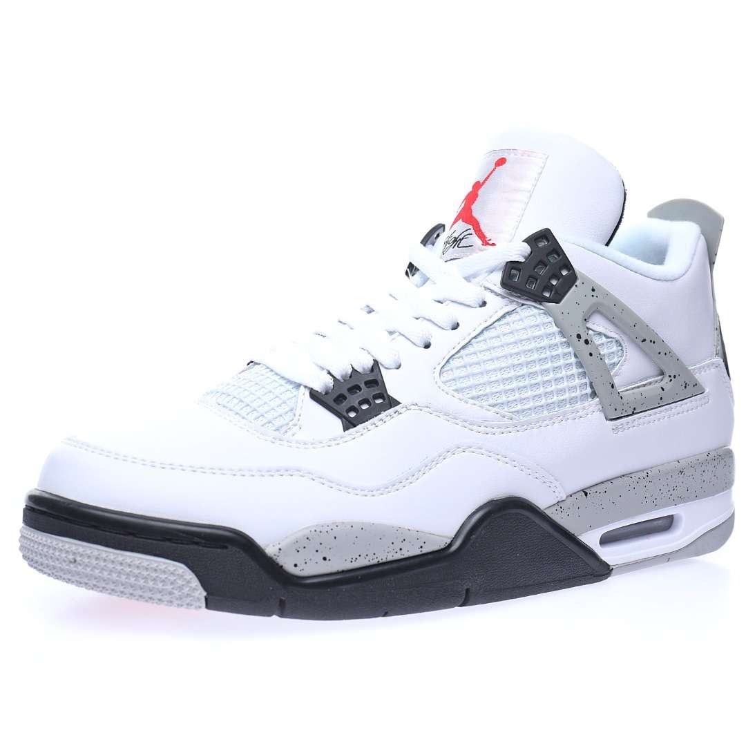 Alternative view of Air Jordan 4 Retro "Cement"