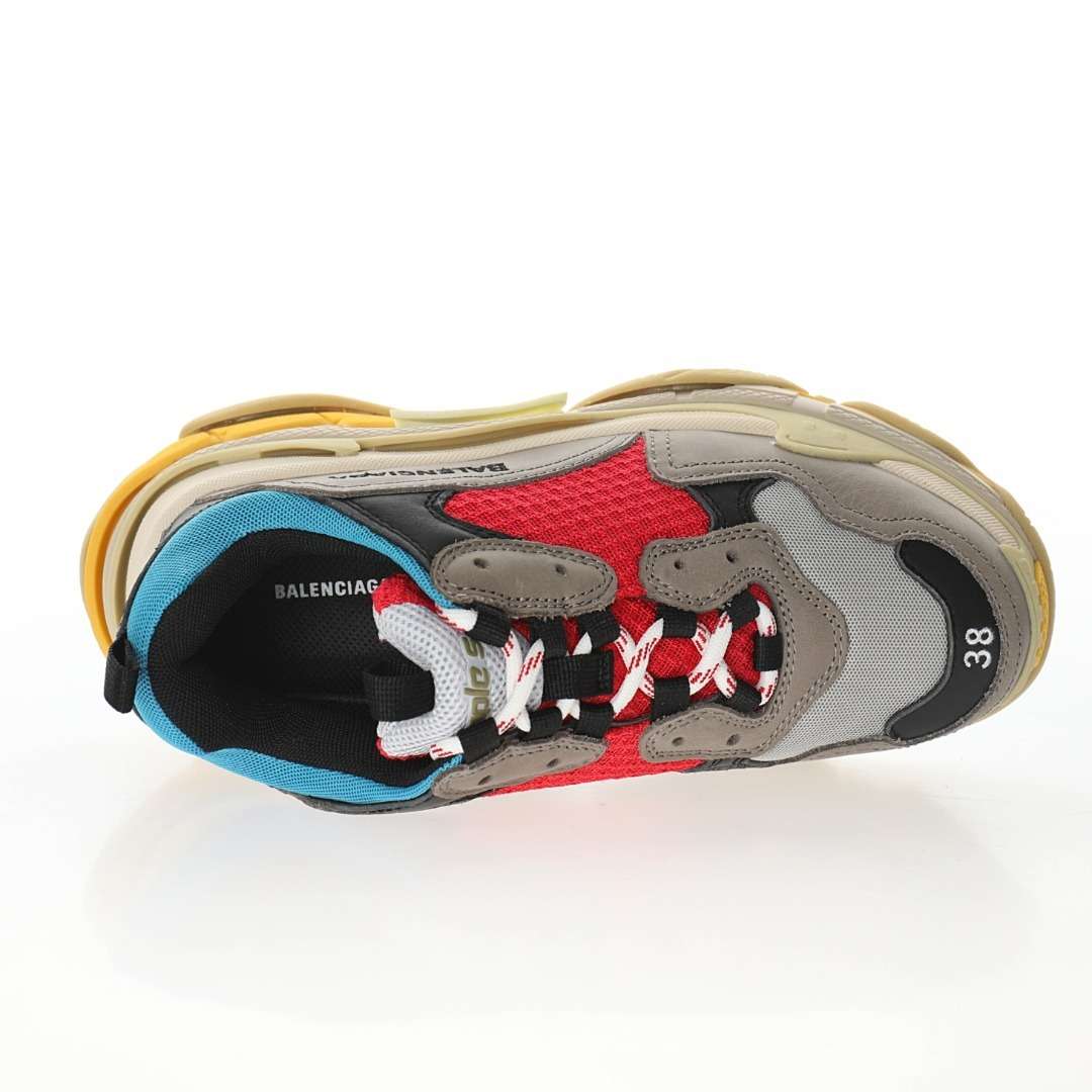 Alternative view of Balenciaga Triple S Multicolor
