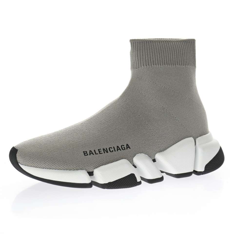Alternative view of Balenciaga White Speed Sneakers