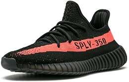 Alternative view of Adidas Yeezy 350 V2 "Red Black"