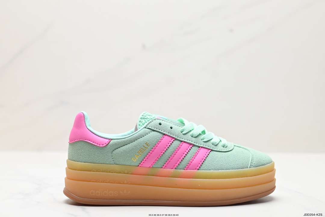 Adidas Gazelle Plataforma Verde