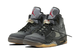Alternative view of Air Jordan V Retro x Off White