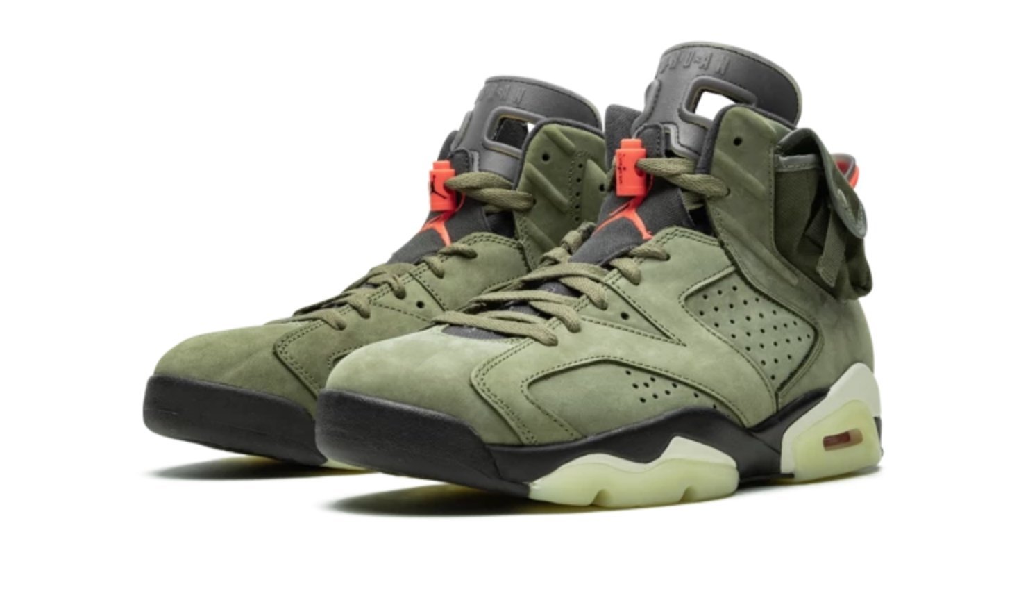 Alternative view of Air Jordan VI Travis Scott