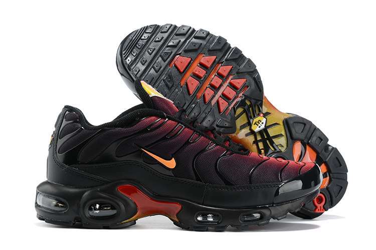 Alternative view of Nike TN Air Max Plus Negro, Rojo y Naranja