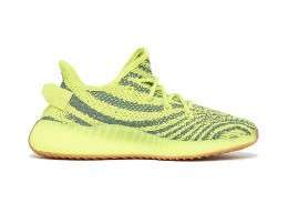 Alternative view of Adidas Yeezy 350 V2 "Semi Frozen Yellow"