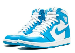 Alternative view of Nike Air Jordan 1 "Blue Edit"
