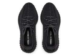 Alternative view of Adidas Yeezy 350 V2 "Black"