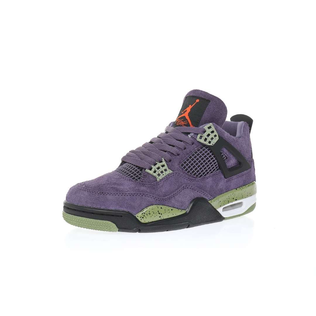 Alternative view of Nike Air Jordan 4 Retro "Canyon Purple"
