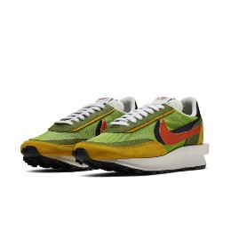 Alternative view of Nike x Sacai Waffle Green