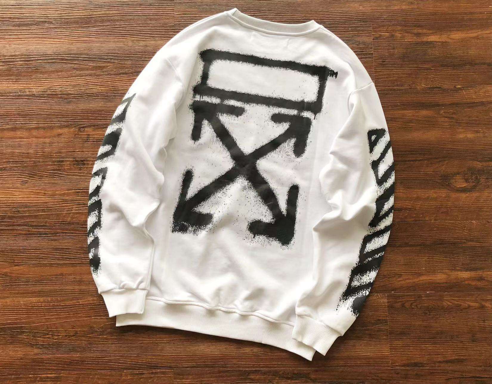 Alternative view of OFF-WHITE Classic Hoodie spray