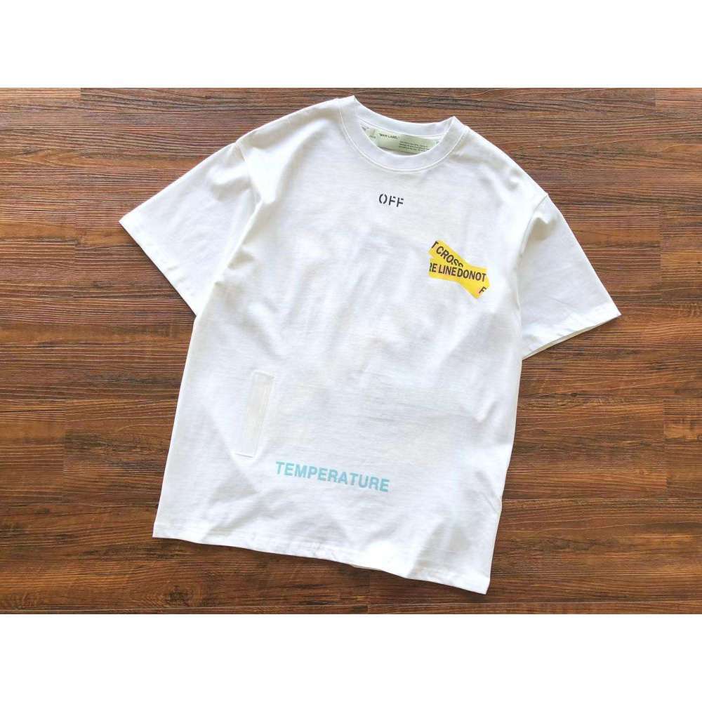 Alternative view of Camiseta Off-White Fire Line