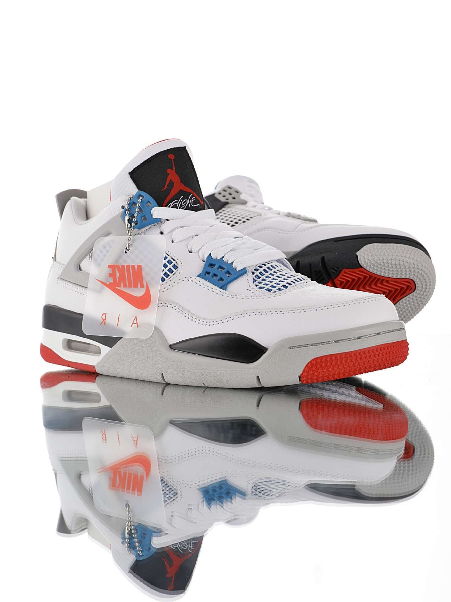 Alternative view of Air Jordan 4 Retro "What The"