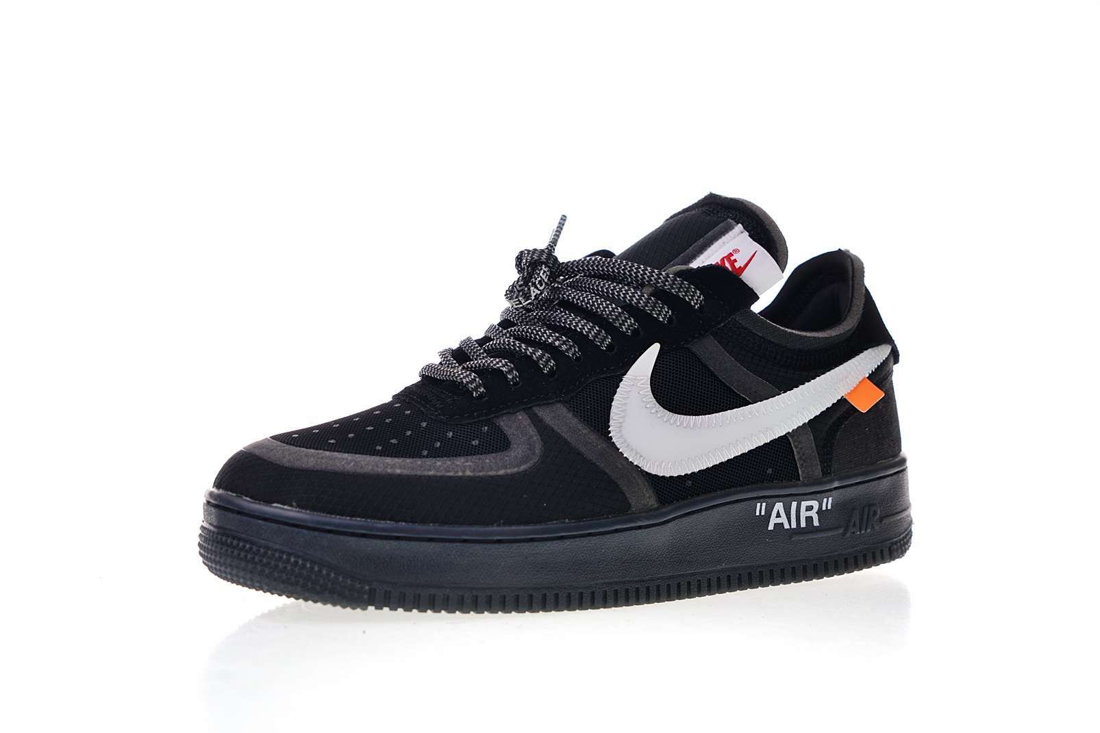 Alternative view of Nike Air Force x OFF WHITE Black
