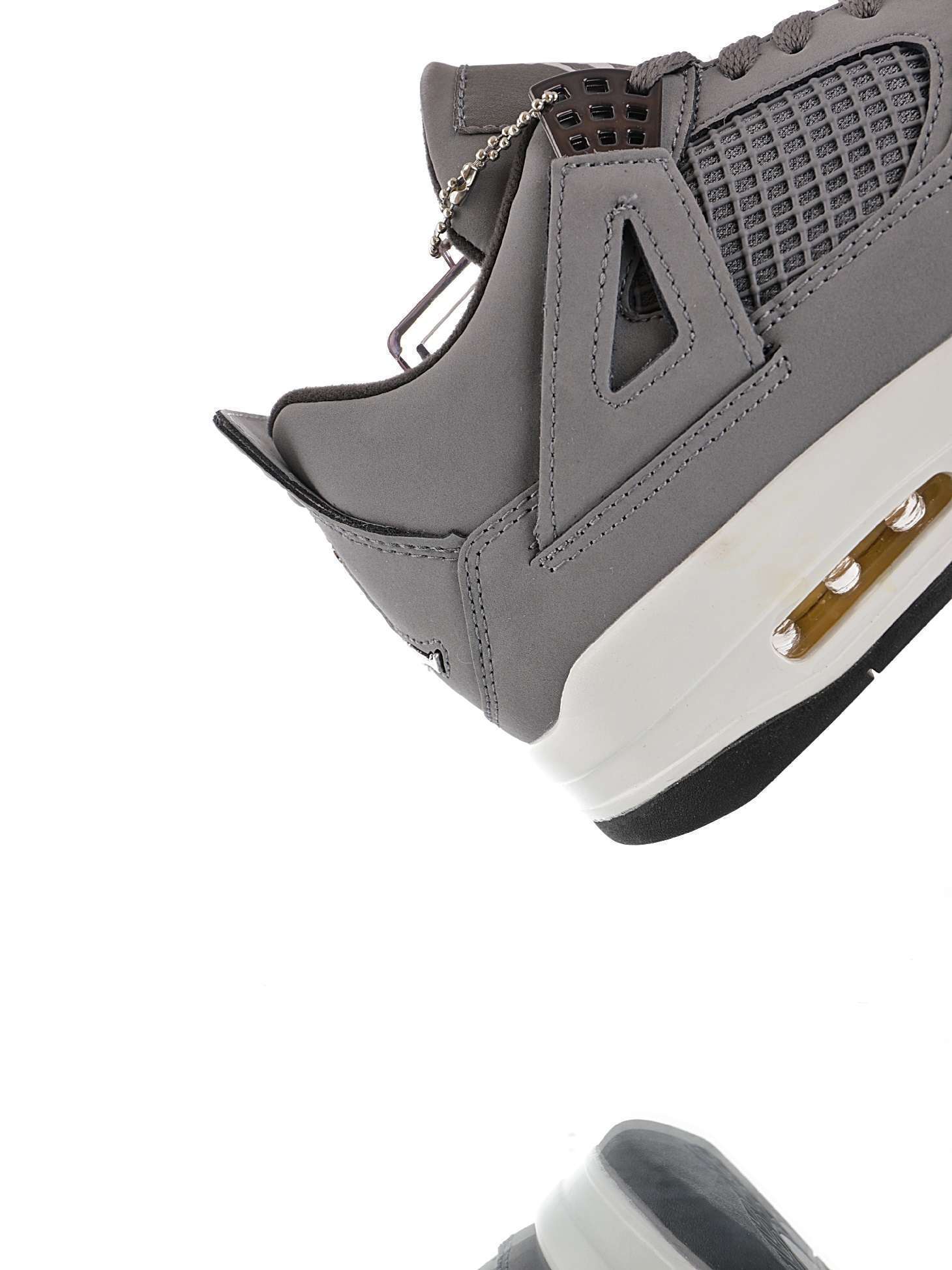 Alternative view of Jordan 4 Retro "Cool Grey"