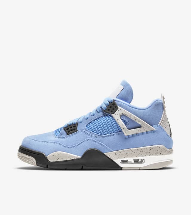 Alternative view of Air Jordan 4 University Blue
