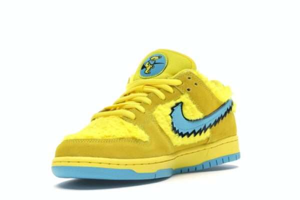 Nike SB Dunk Low Grateful Dead Bears Opti Yellow - Imagen 4