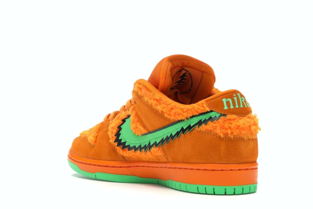 Alternative view of Nike SB Dunk Low Grateful Dead Bears Orange