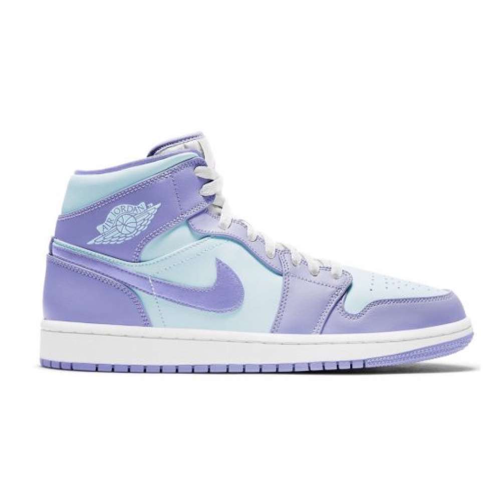 Air Jordan Mid Purple Aqua