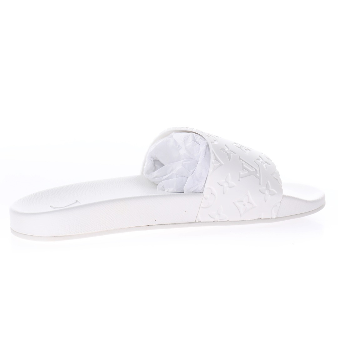 Chanclas LV SS21 Black & White Collection - Imagen 8