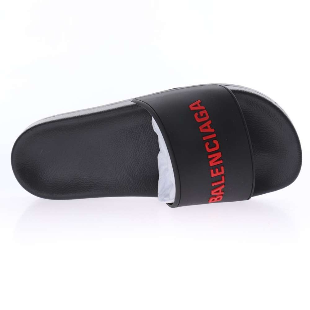 Chanclas Balenciaga SS21 Black & Red Edition - Imagen 8