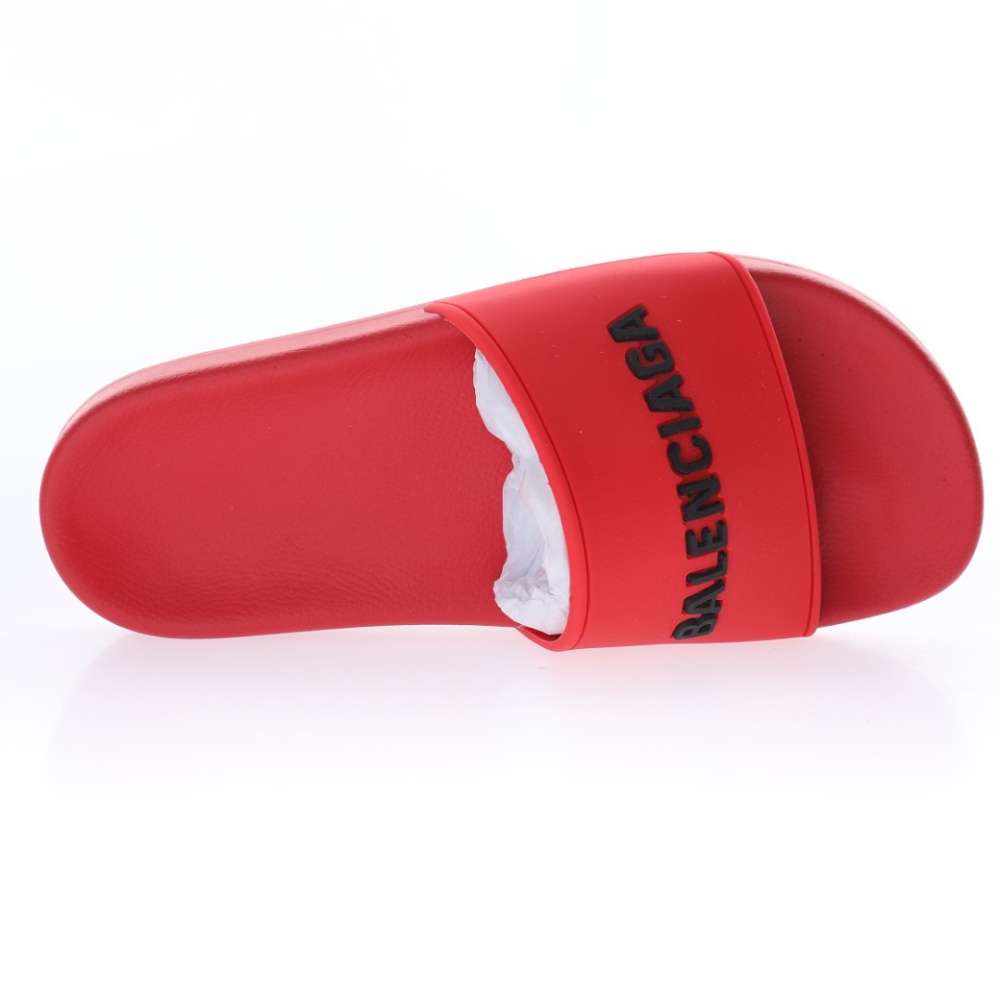 Chanclas Balenciaga SS21 Black & Red Edition - Imagen 9