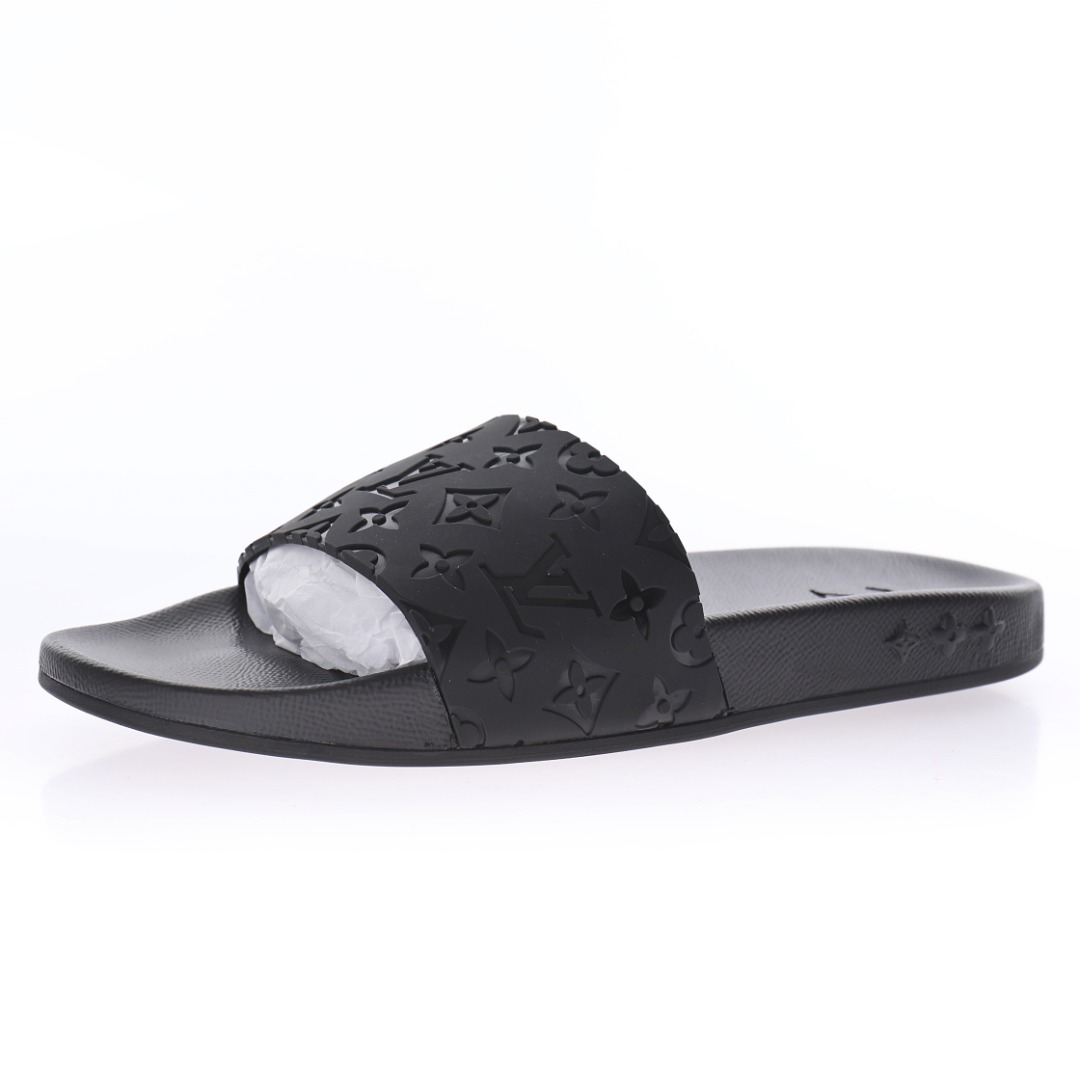 Chanclas LV SS21 Black & White Collection - Imagen 7