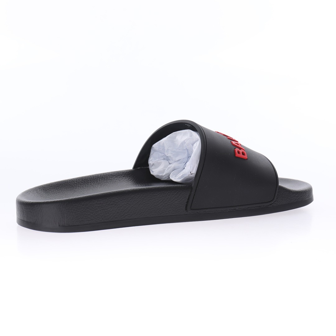 Chanclas Balenciaga SS21 Black & Red Edition - Imagen 6