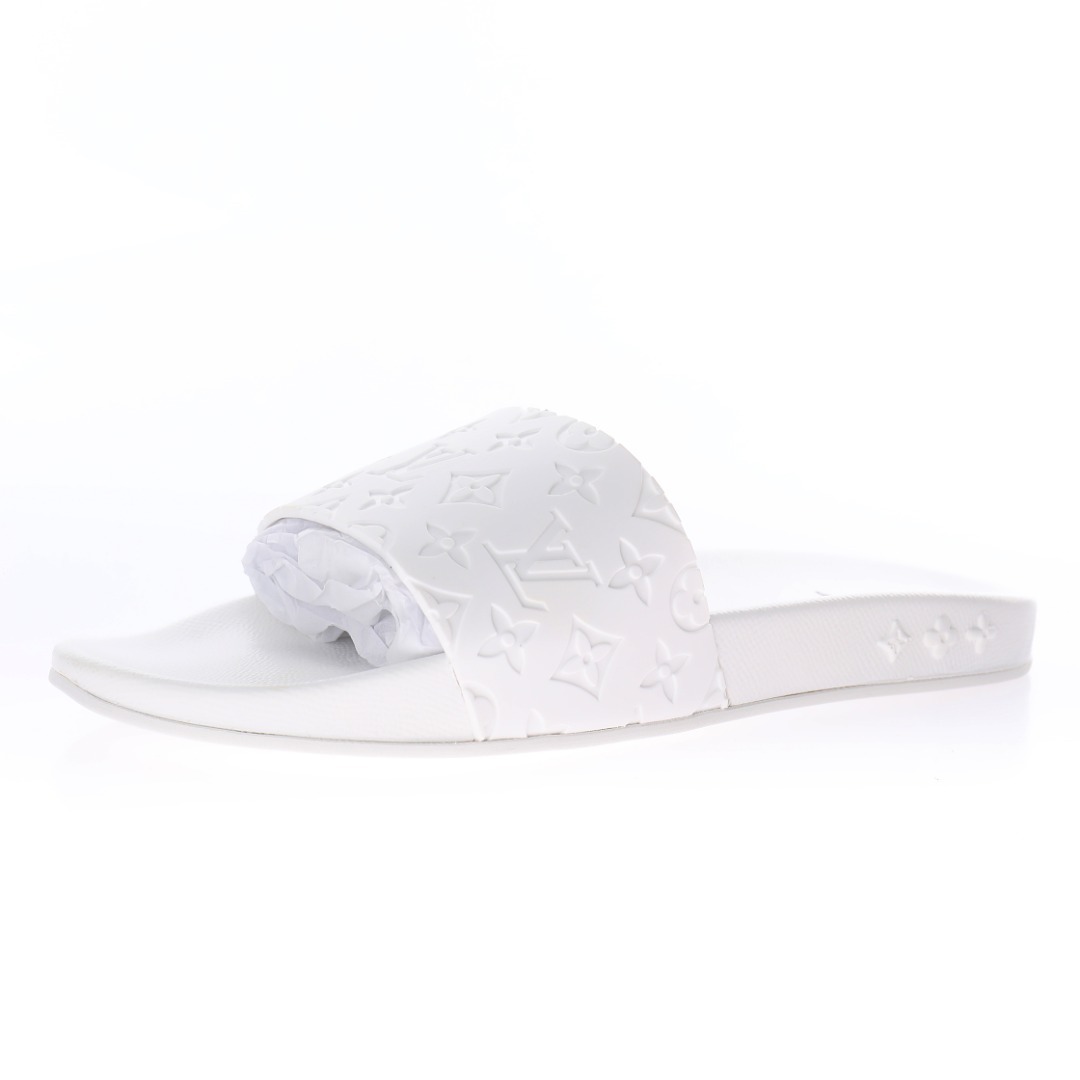 Chanclas LV SS21 Black & White Collection - Imagen 4
