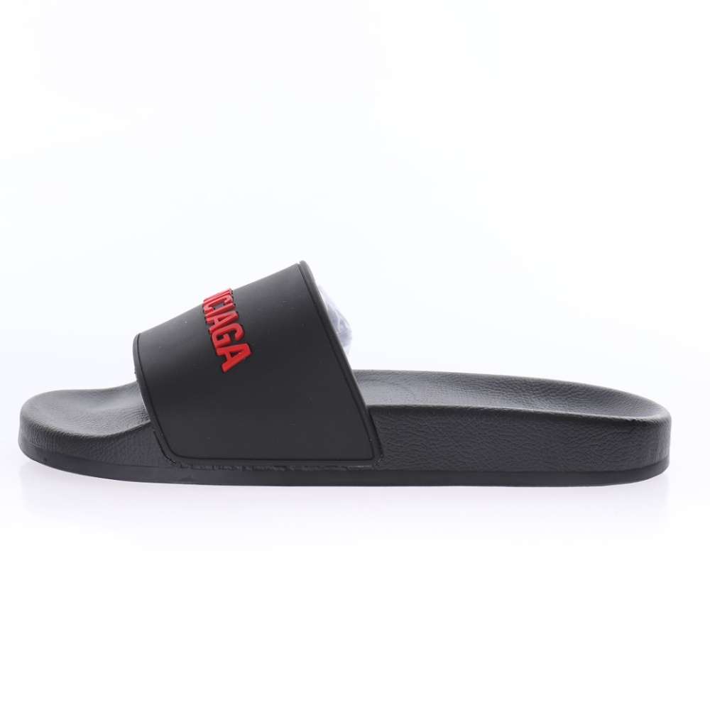 Chanclas Balenciaga SS21 Black & Red Edition