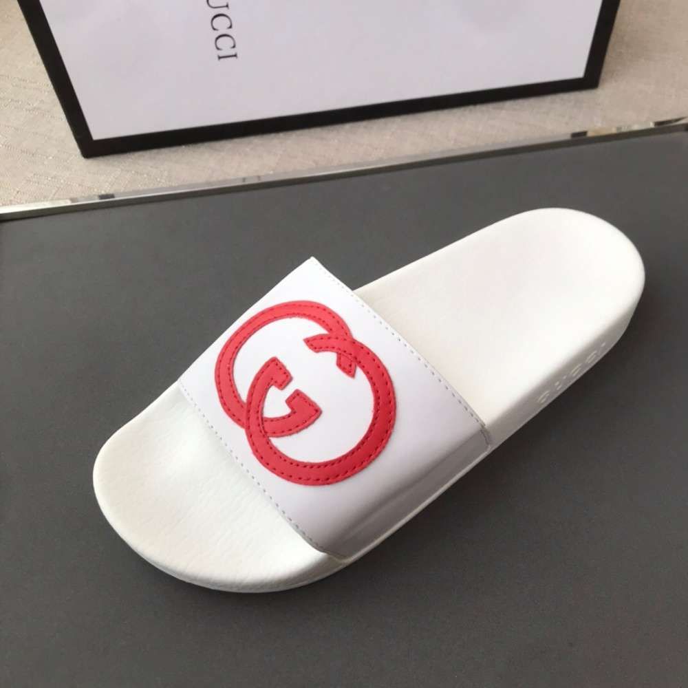 Chanclas Gucci SS19 Red Flag