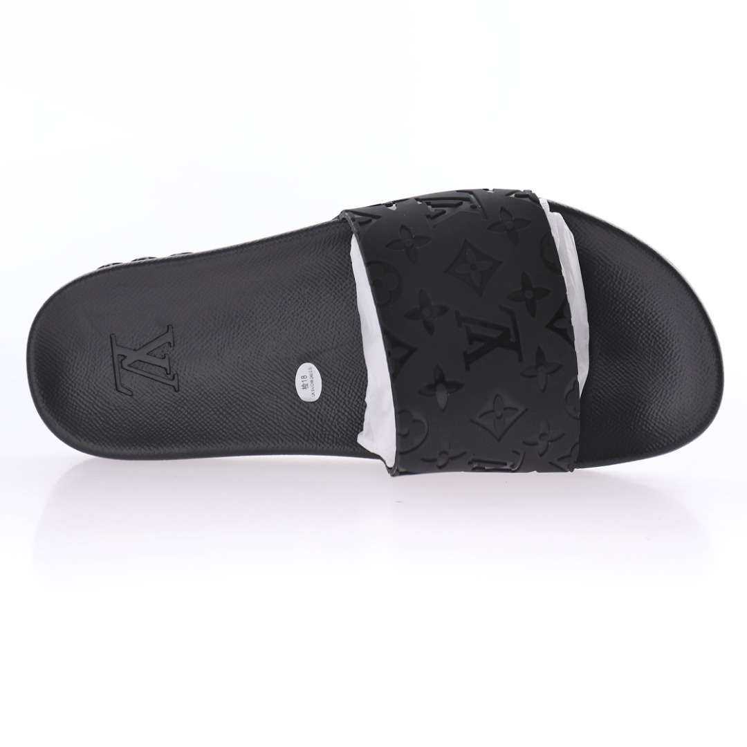 Chanclas LV SS21 Black & White Collection - Imagen 2