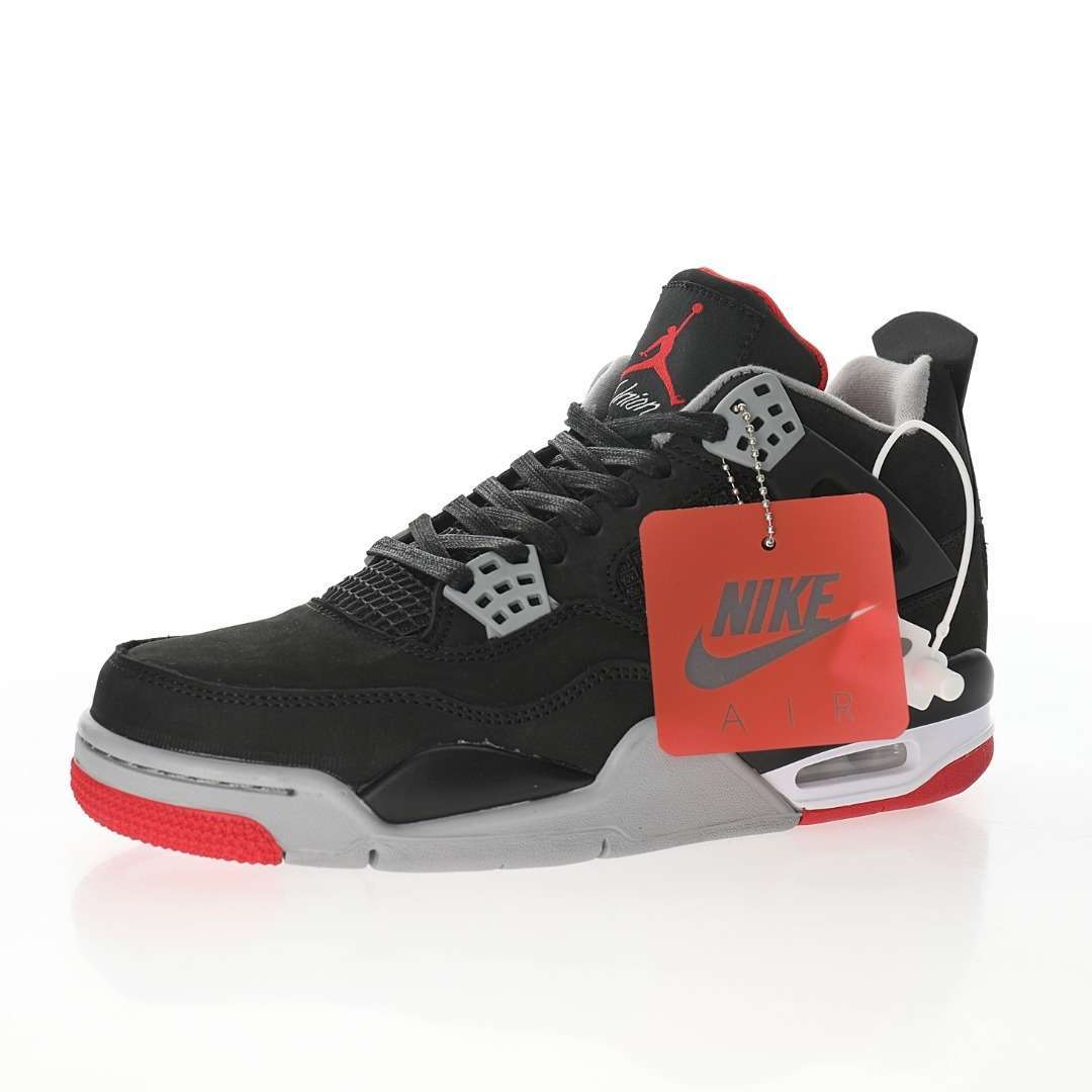 Alternative view of Air Jordan 4 Retro “Bred”