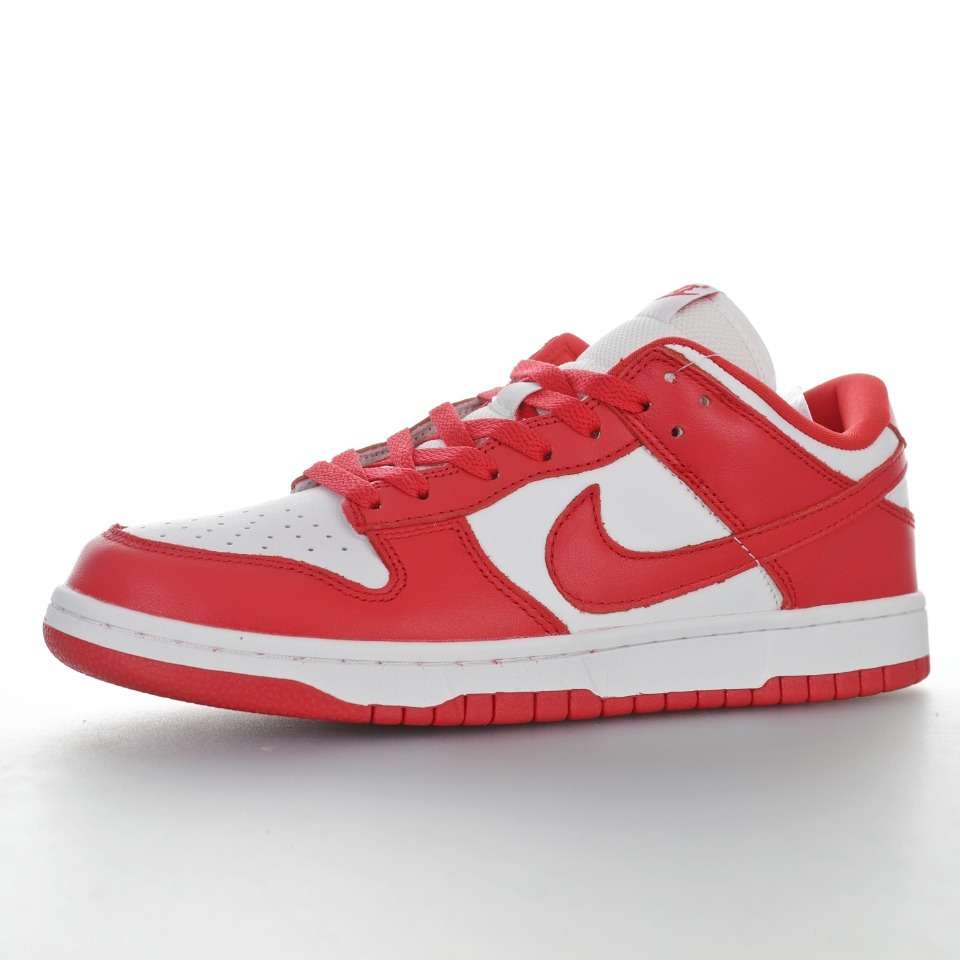 Alternative view of Nike SB Dunk Low "University Red"