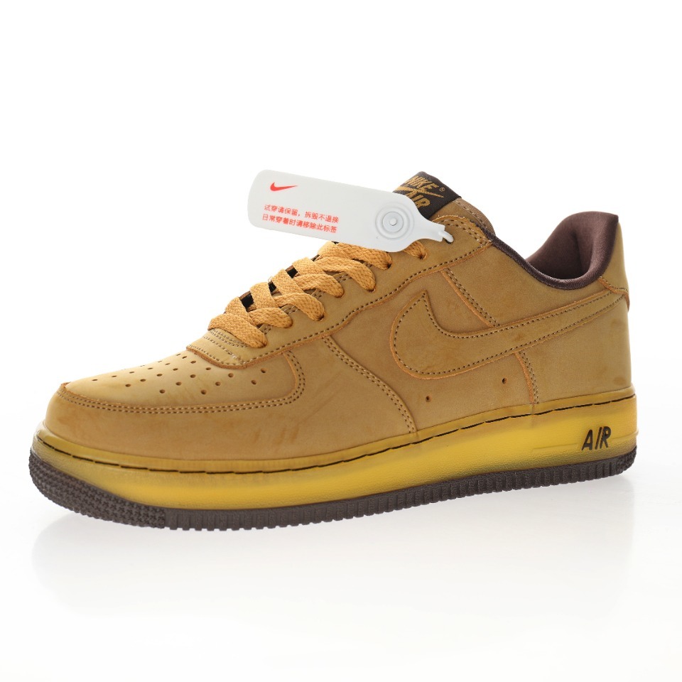 Alternative view of Nike Air Force 1 Retro SP "Wheat Mocha"