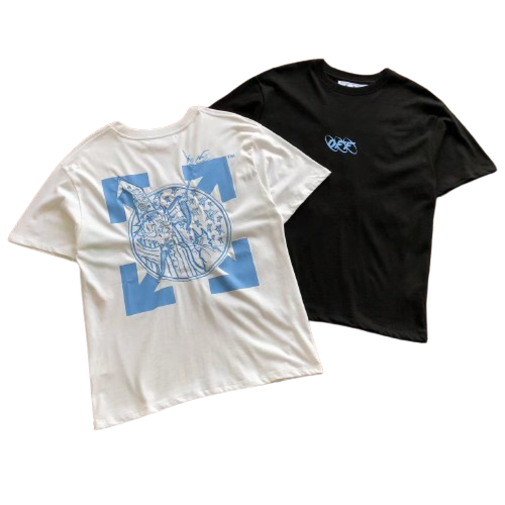 Camiseta de Manga Corta Off-White Military edition