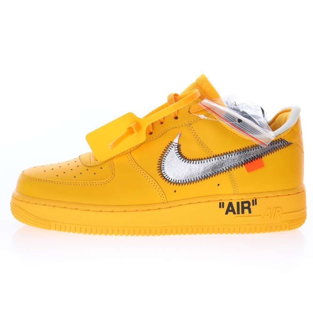 Nike Air Force x Off-White Univeristy Gold