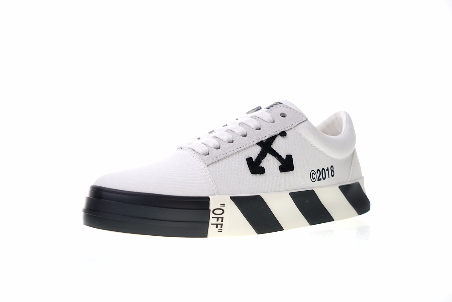 Alternative view of Off-White Vulcanised Virgil Abloh Vulc Low Top
