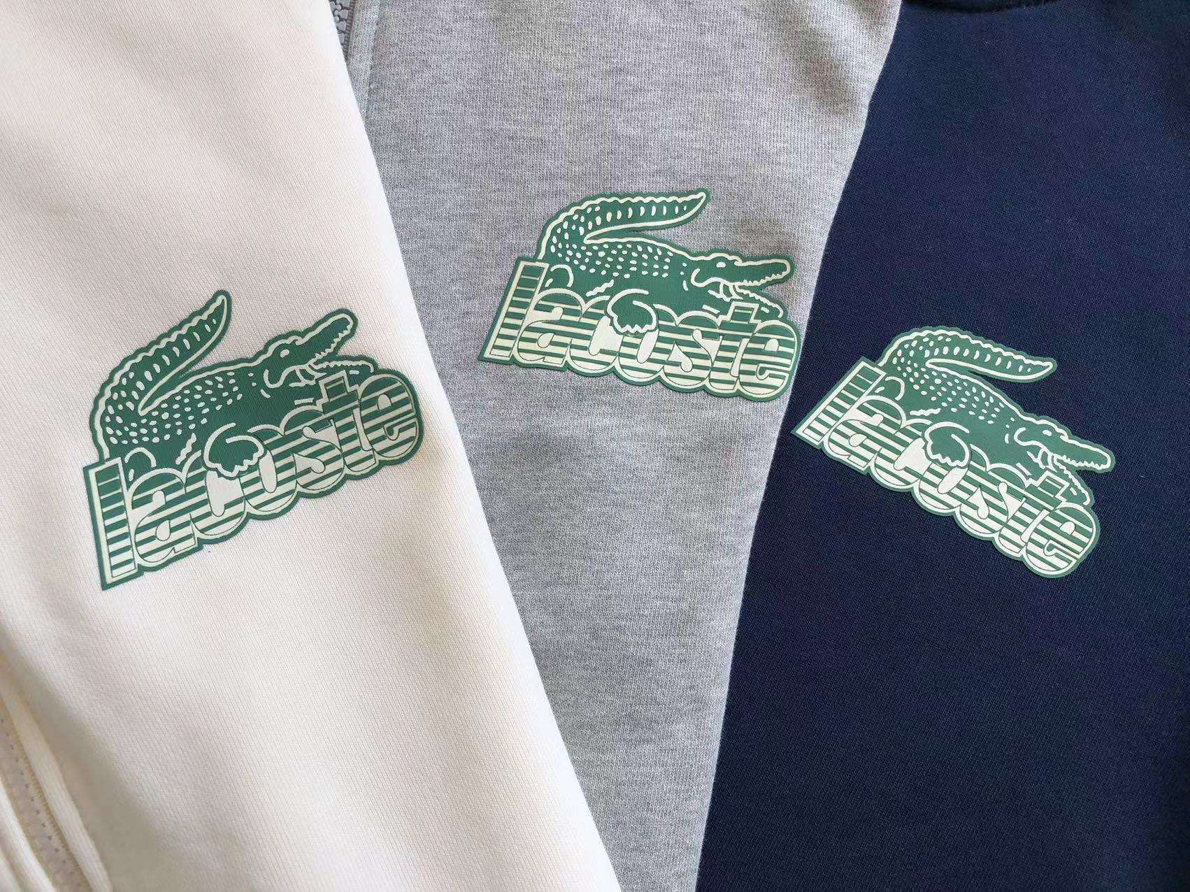 Sudadera Lacoste ZIP Big Logo - Imagen 6