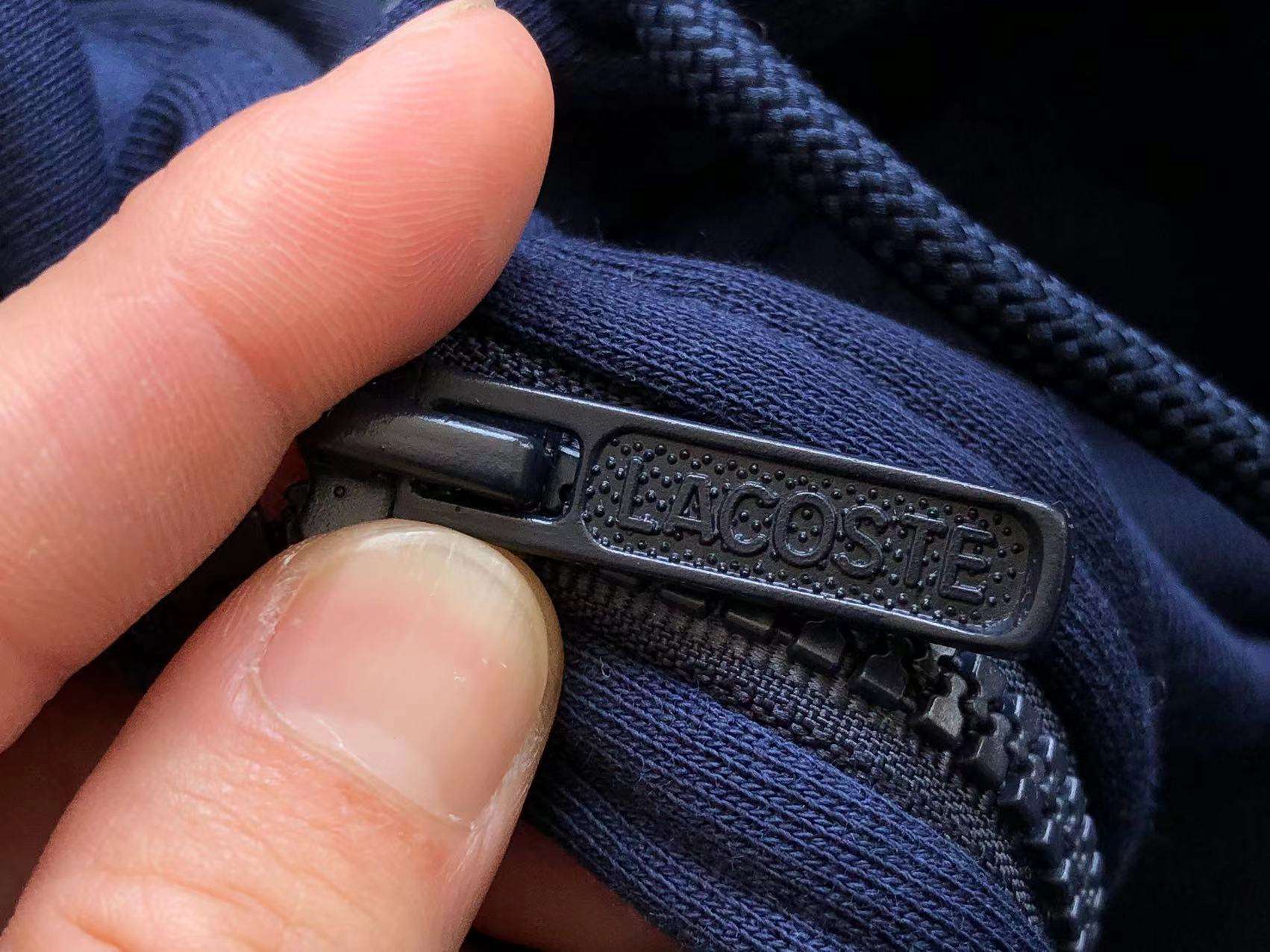 Sudadera Lacoste ZIP Big Logo - Imagen 7
