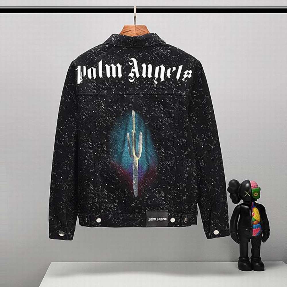 Chaqueta Denim Palm Angels Cactus