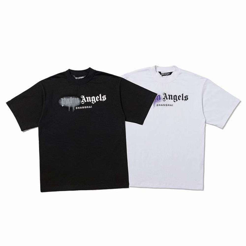 Camiseta Sprayed Paris Palm Angels