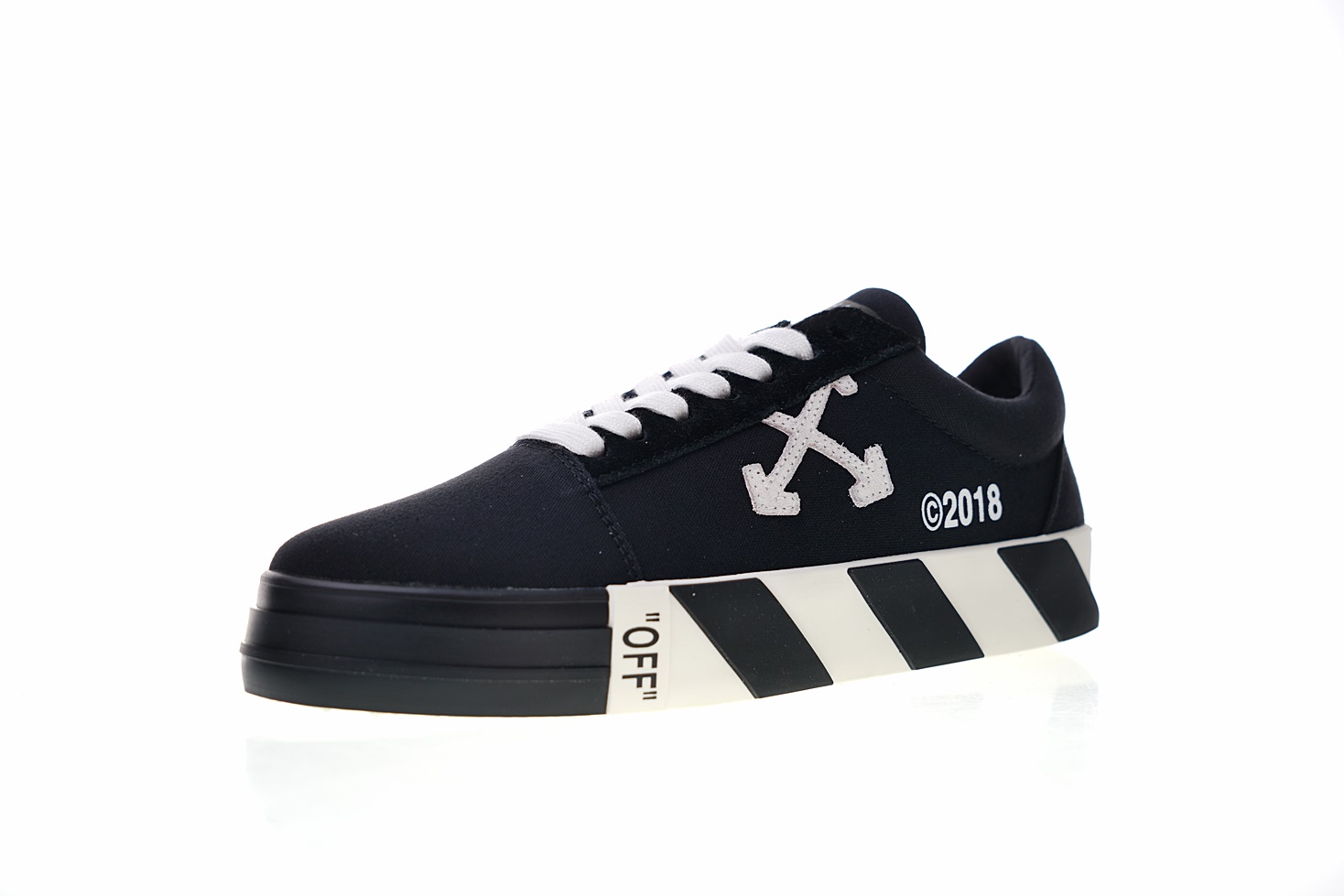 Alternative view of Off-White Vulcanised Virgil Abloh Vulc Low Top