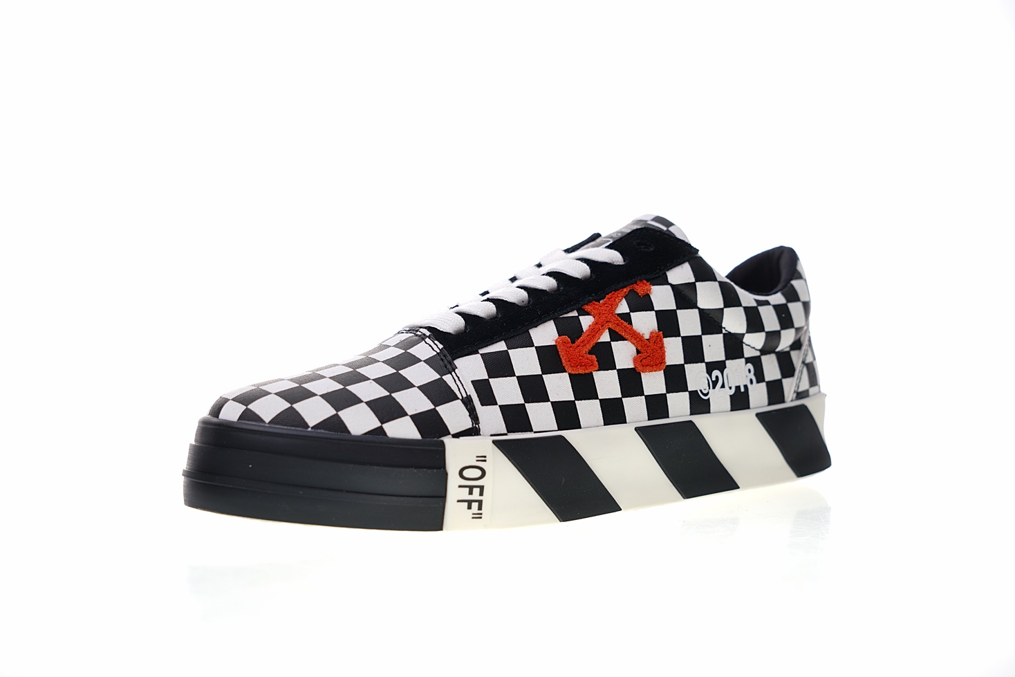 Alternative view of Off-White Vulcanised Virgil Abloh Vulc Low Top