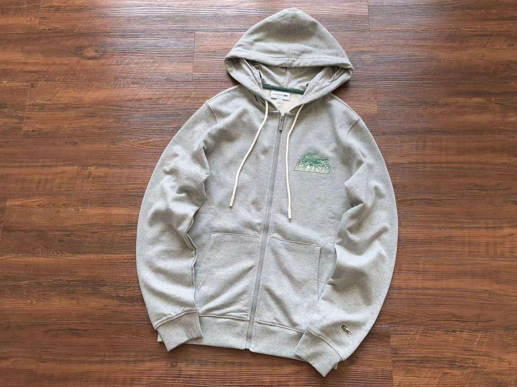 Sudadera Lacoste ZIP Big Logo - Imagen 3