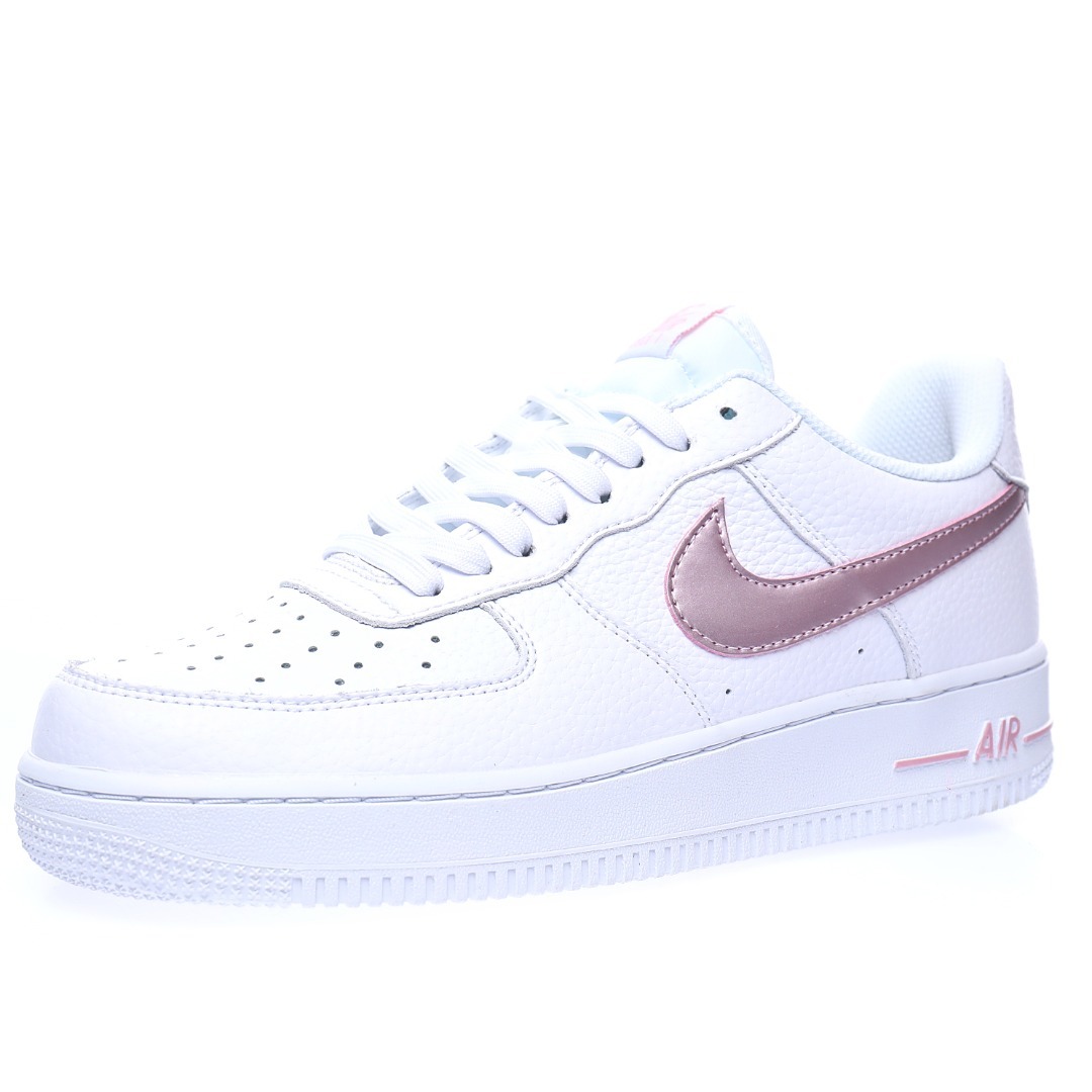 Alternative view of Nike Air Force 1 "White/Rose Pink"