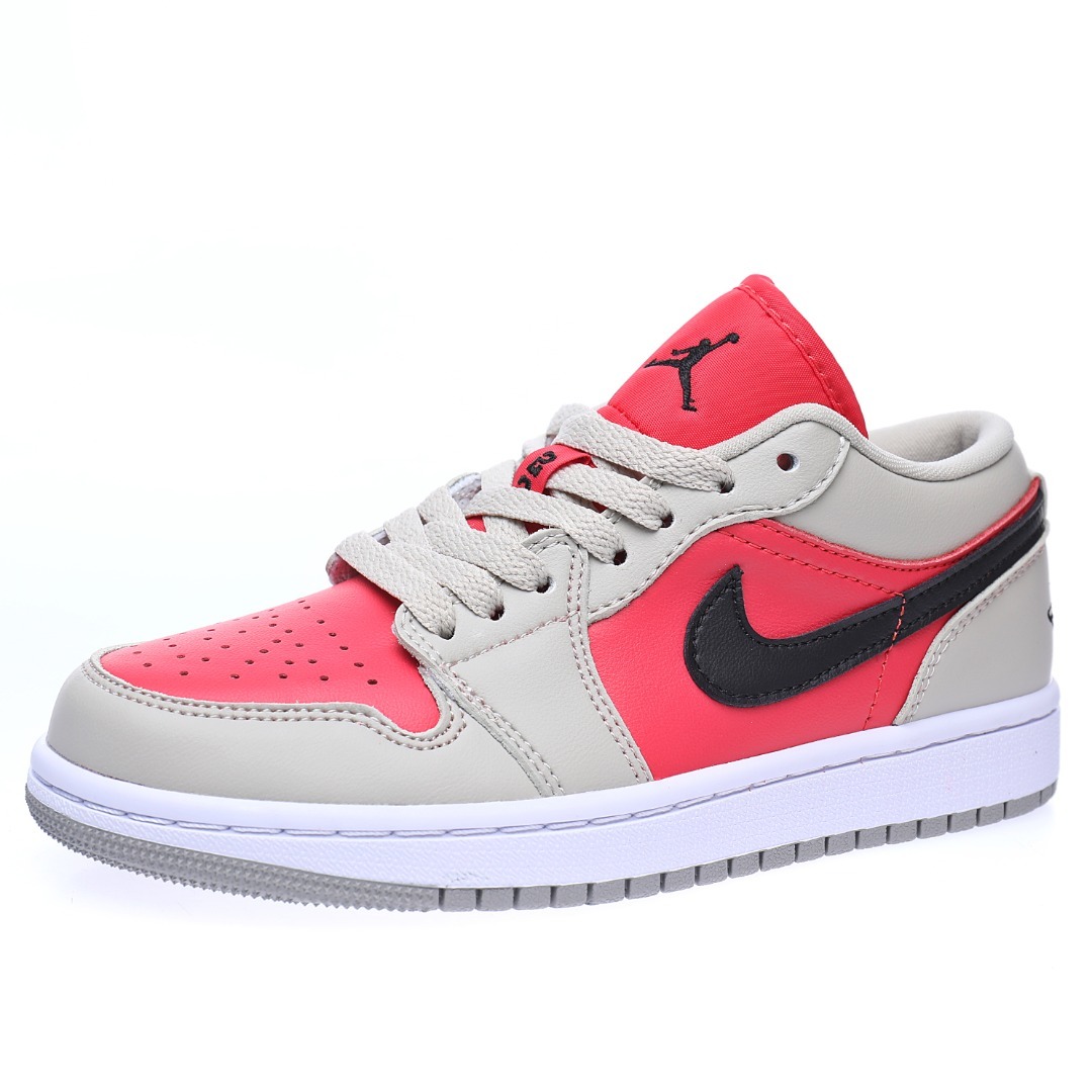 Alternative view of Nike Air Jordan 1 Low "Light Iron Ore"