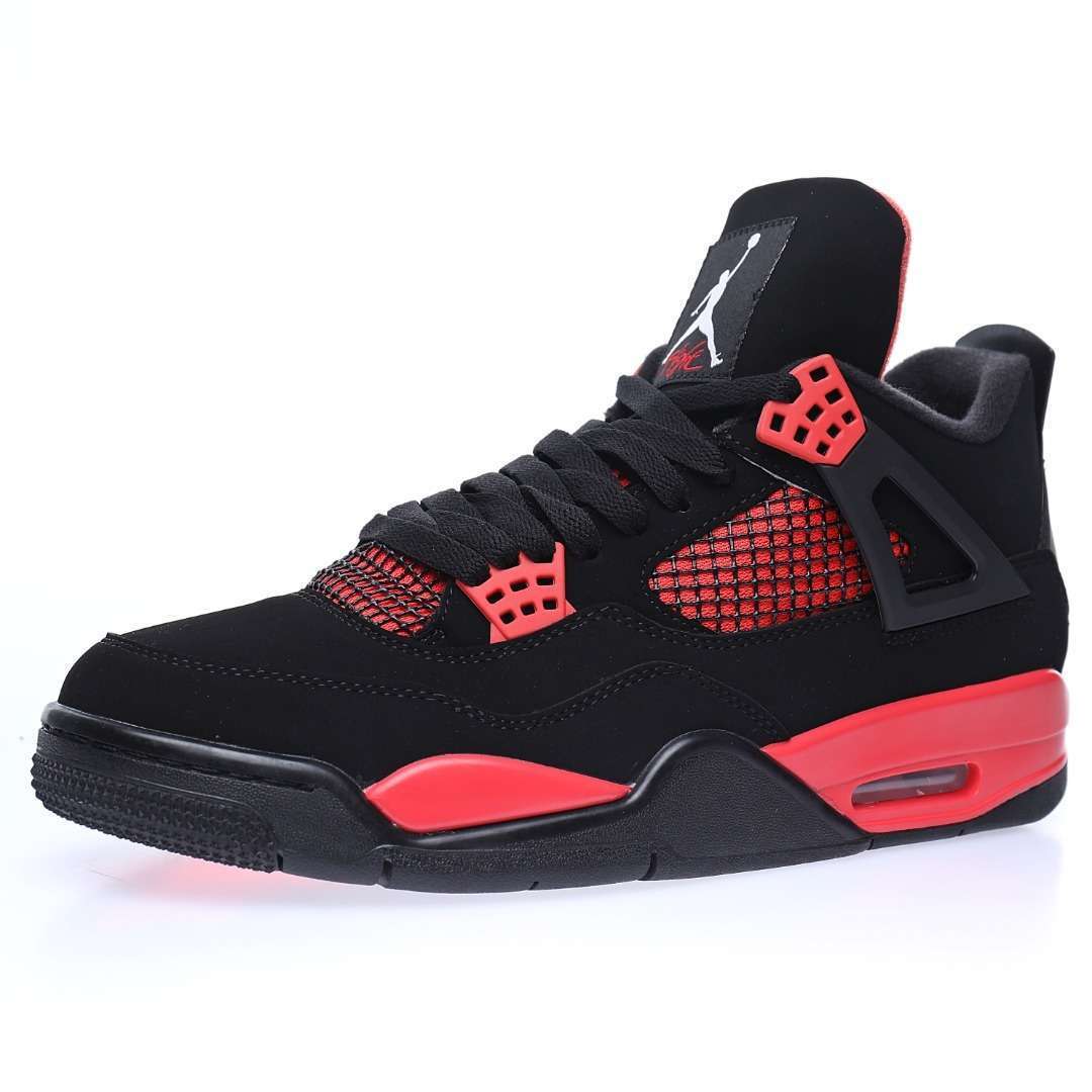 Alternative view of Nike Air Jordan 4 Retro "Red Thunder"